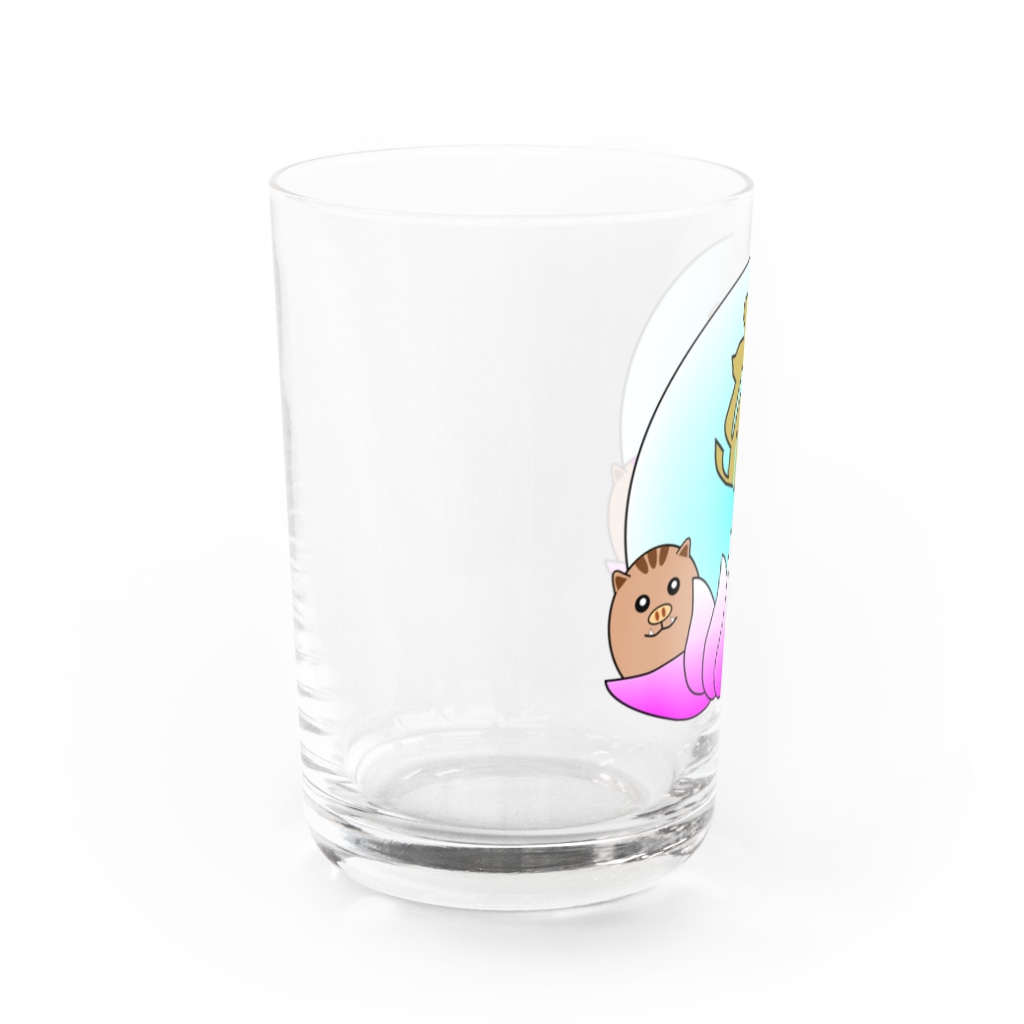 PY Kobo Yuko’ｓ Galleryの【開運祈願】亥年生まれ守護梵字キリーク Water Glass :left