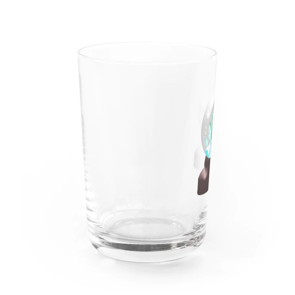 ロジローのスノードーム　〜今宵は〜 Water Glass :left