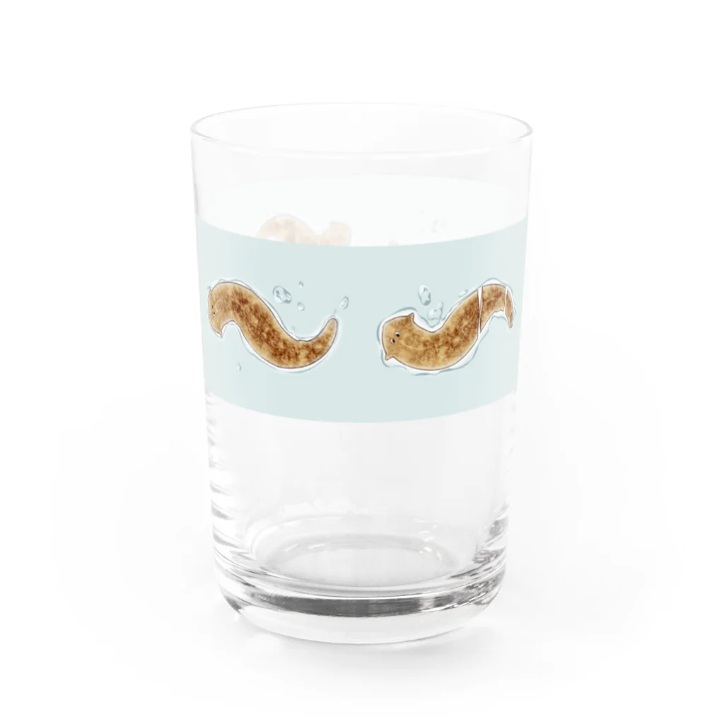 腹黒兎の雑貨屋（SUZURI支店）のプラナリア Water Glass :left