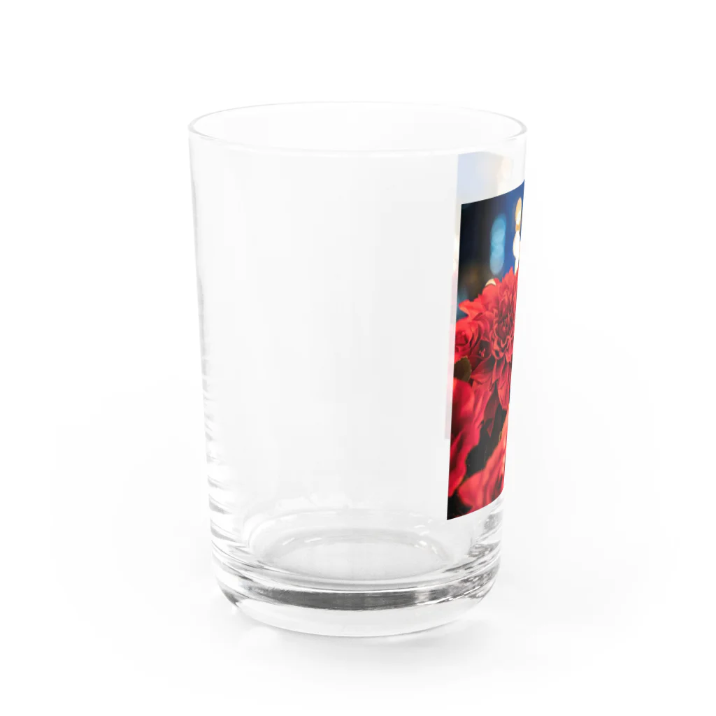 遊びママの薔薇 Water Glass :left