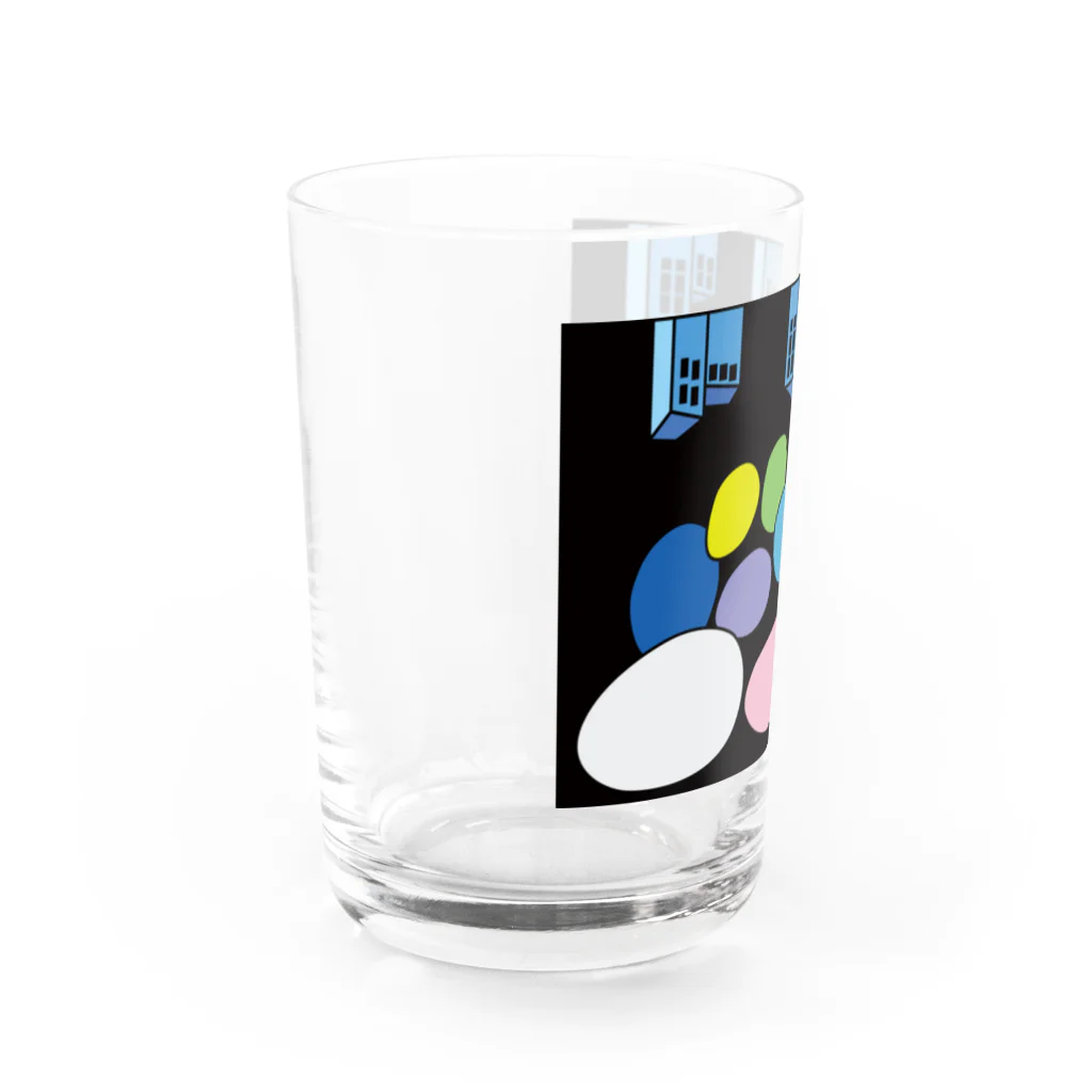 Blupiggの星の行進 Water Glass :left