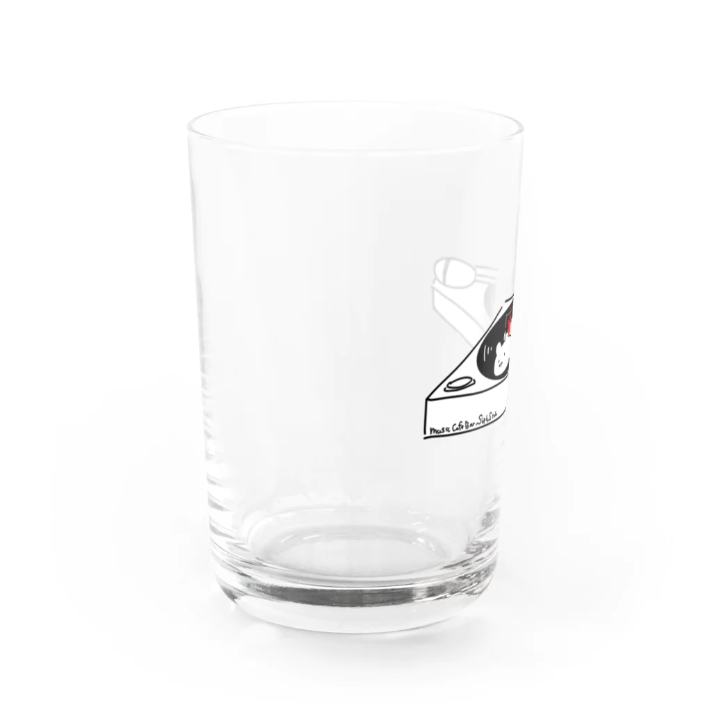 音楽喫茶そぽしなのレコードとくま Water Glass :left