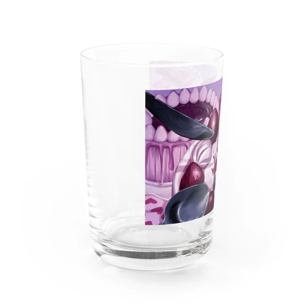 💜嫉魅 ゆき💜の食べちゃうの？ Water Glass :left