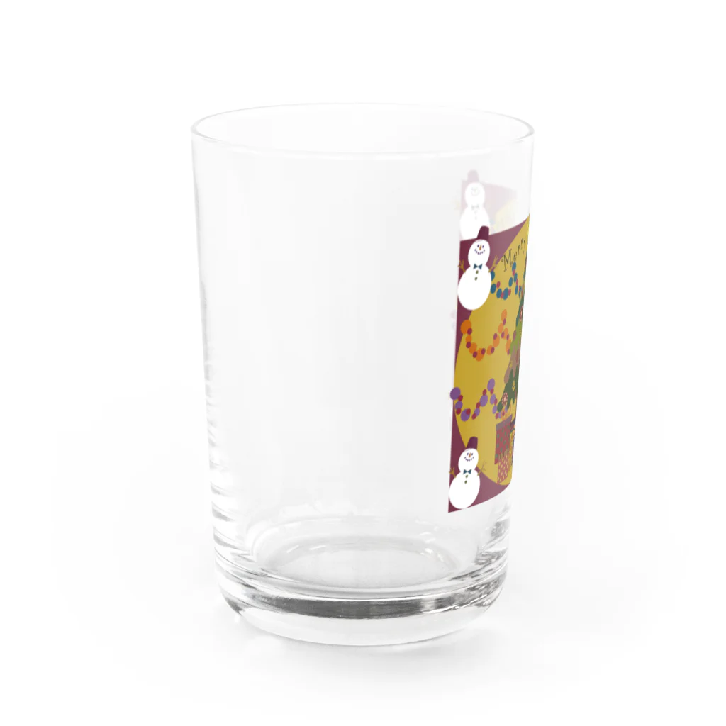 HinaのMerry Christmas Water Glass :left