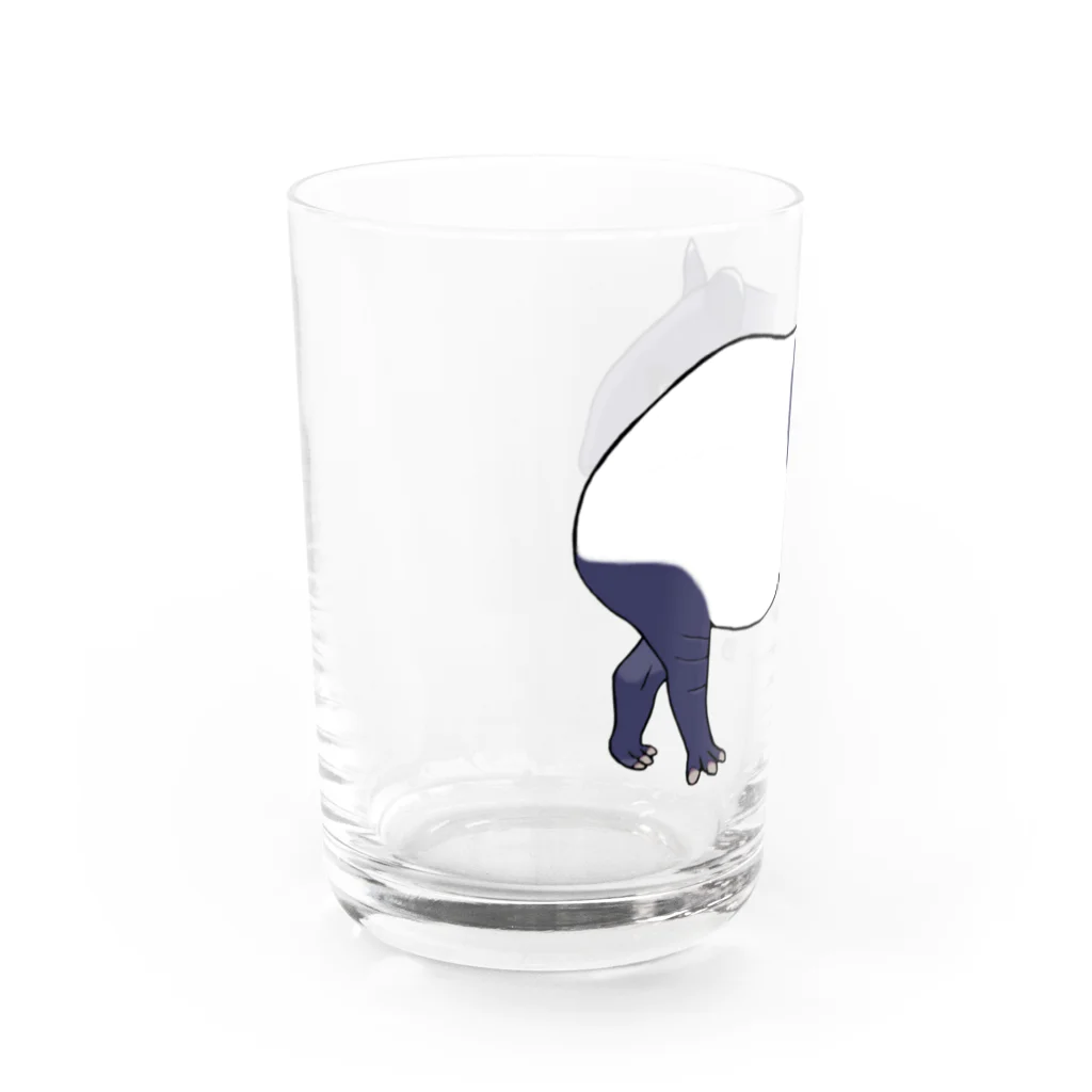 LalaHangeulのマレーバク母さん　文字無し Water Glass :left