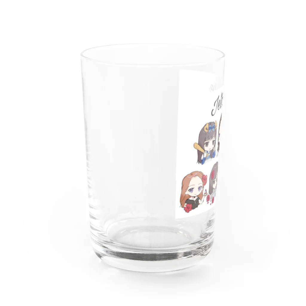 橘沙希のジュタグラス Water Glass :left