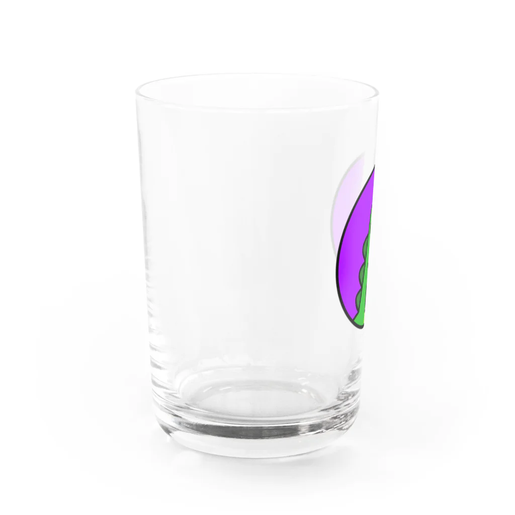 クリプトン教授/professorcrypton.ethのBasic Crocodile Water Glass :left