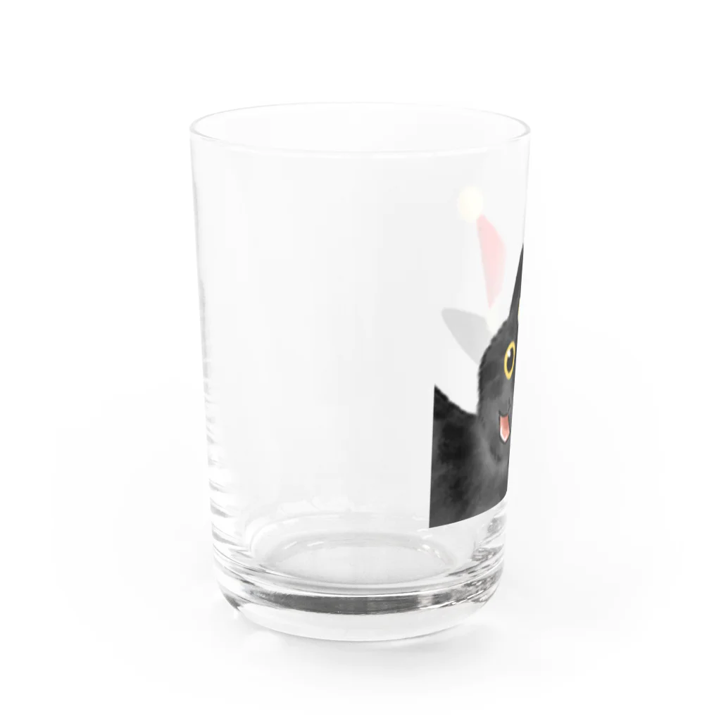 SHOP ベアたんの黒猫のやまとくん Water Glass :left