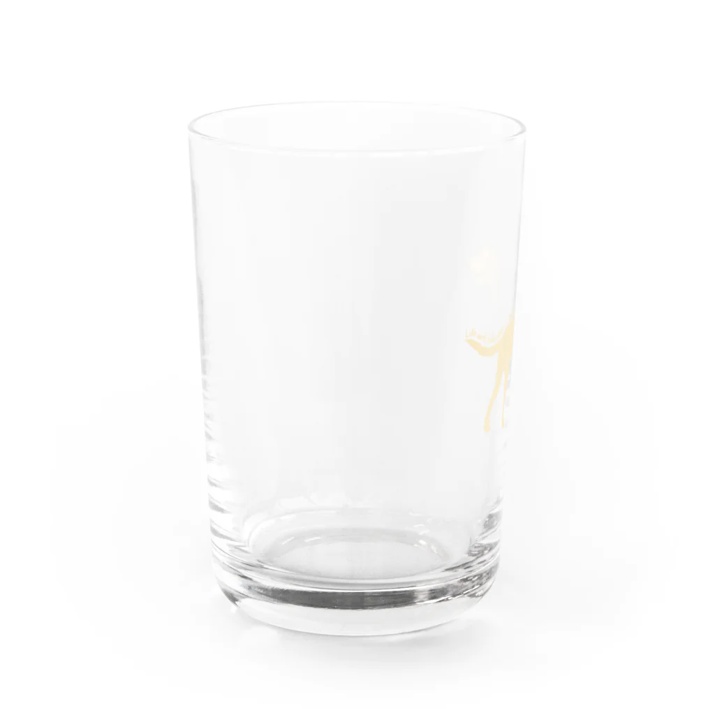 私のラブラドールのWhite Labrador  Water Glass :left
