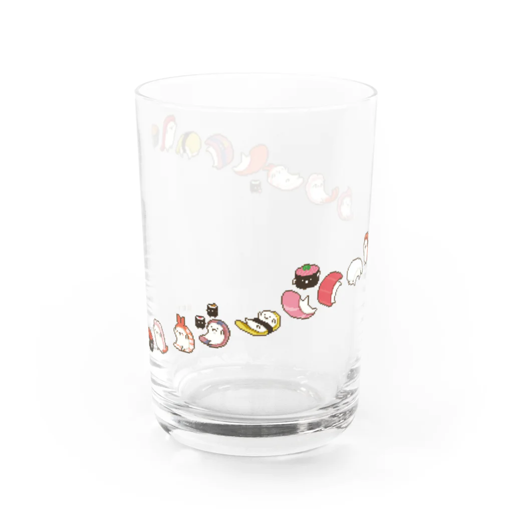 asahaの回転ずしくんだらけグラス Water Glass :left