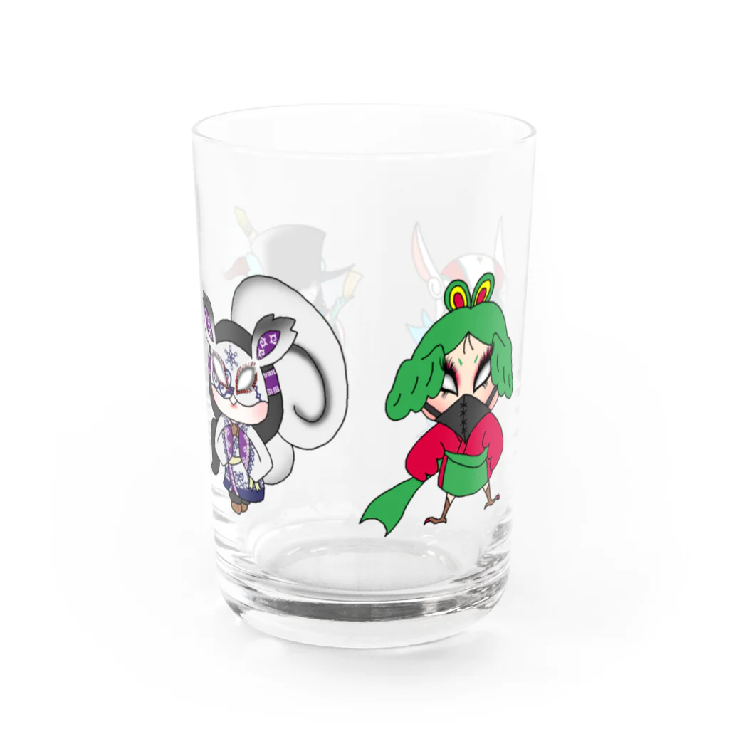 こつめちゃんのおみせのサブメン！妖怪ヒーローズ！ Water Glass :left