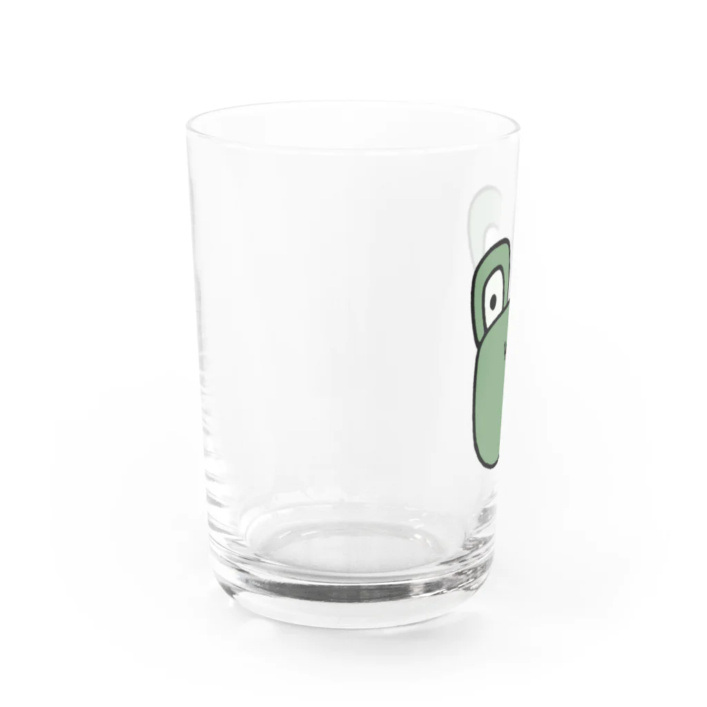 あやちの🐸みどりのかえる Water Glass :left