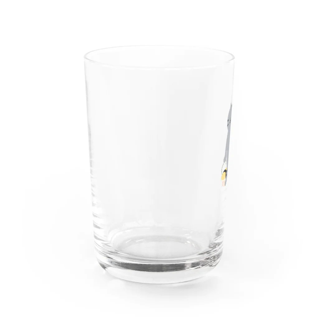 SUIMINグッズのお店のシャイな玉子握り Water Glass :left