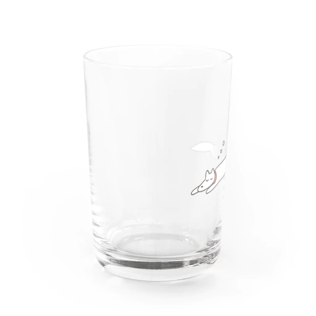 いくらのねむるいぬ Water Glass :left