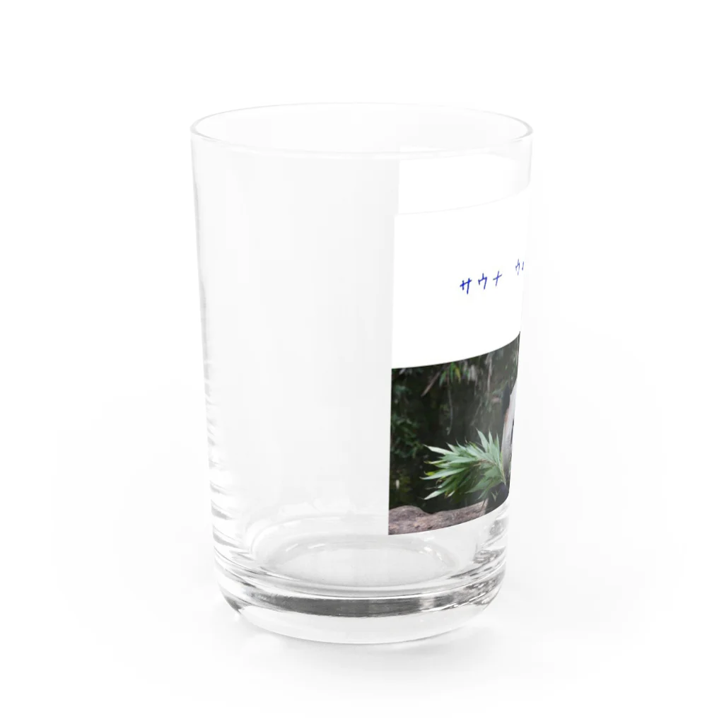 HKG パンダのサウナ　日記 Water Glass :left