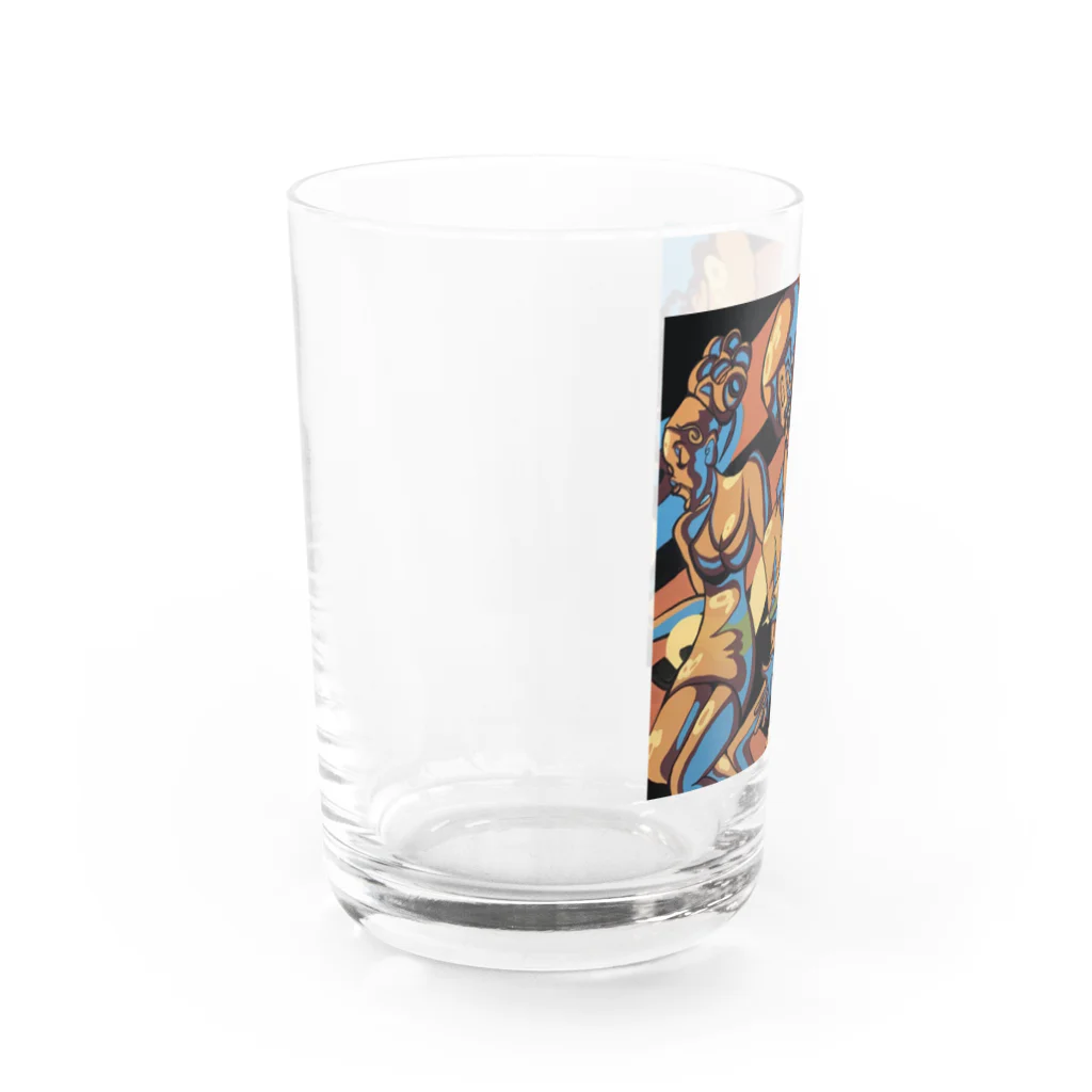 JUNK YAADのFUNKY Water Glass :left