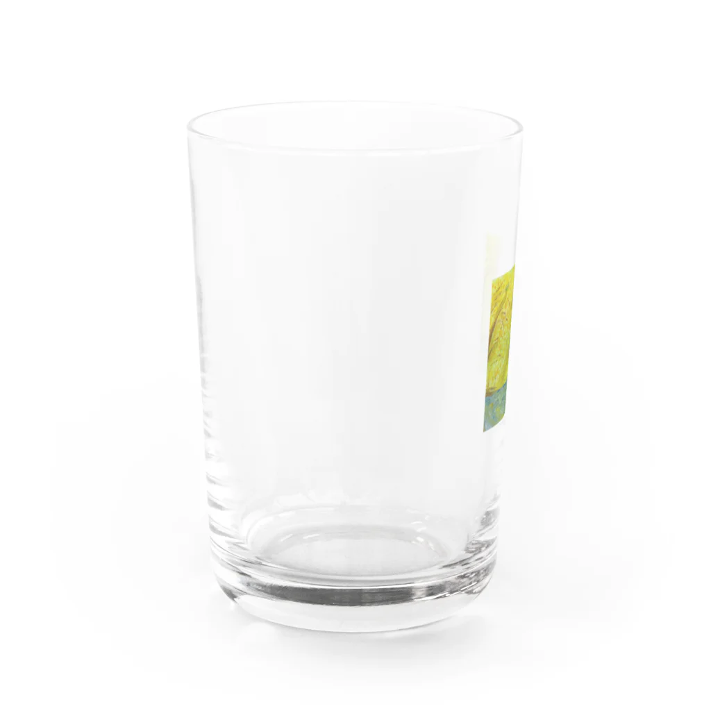 M_pugの銀杏とぱぐ Water Glass :left