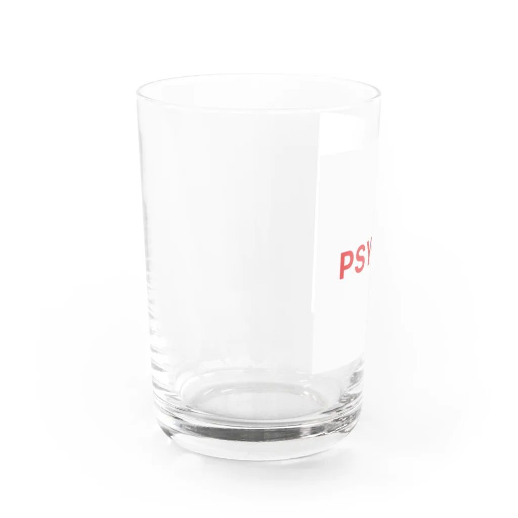 さい子のサイコ　PSYCHO 最高 Water Glass :left