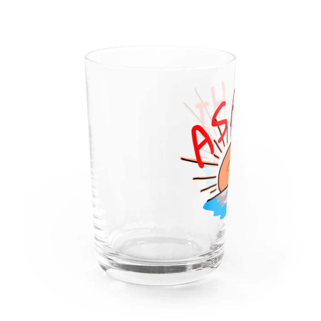 真鳥のゆる朝日 Water Glass :left