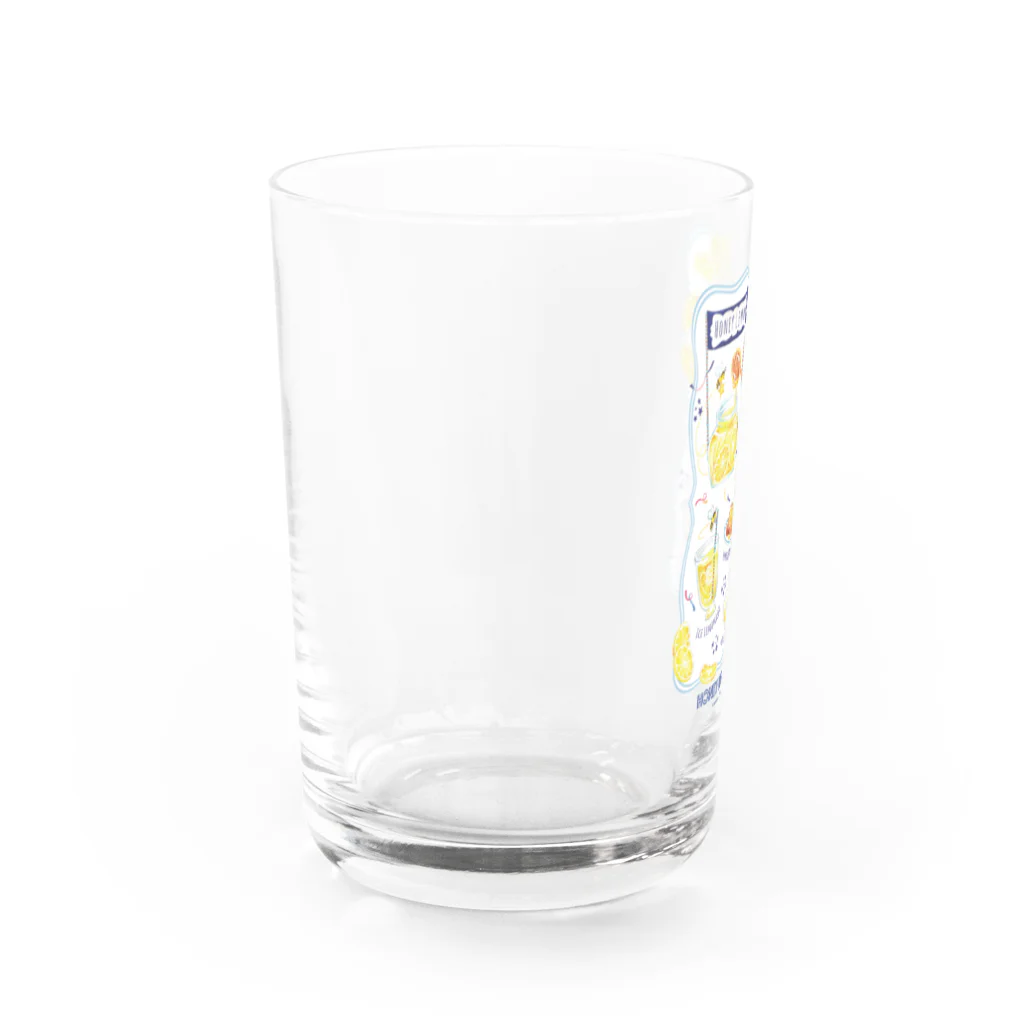 イラストレーター おおでゆかこのHONEY LEMON Water Glass :left