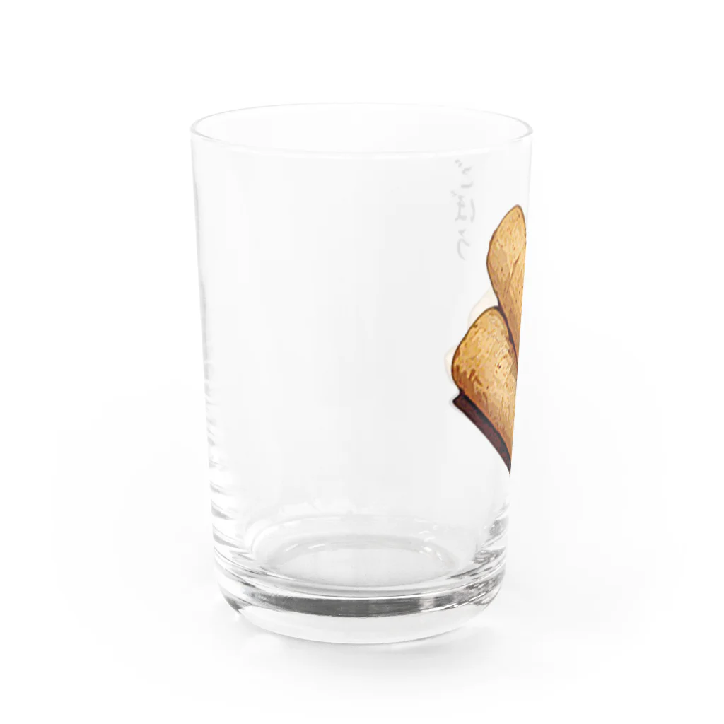 脂身通信Ｚの漬け物_ごぼう浅漬け Water Glass :left