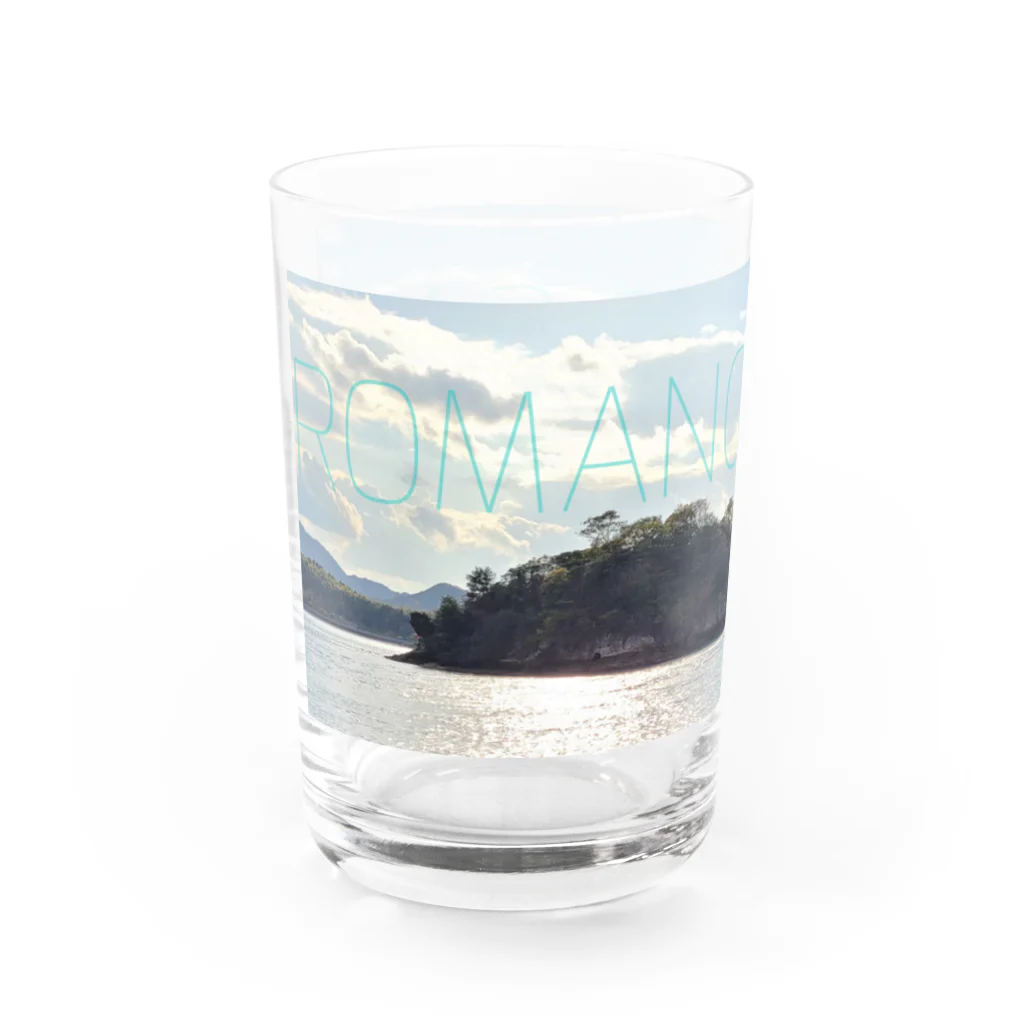 ナカムラサンのロマンシングサギ Water Glass :left
