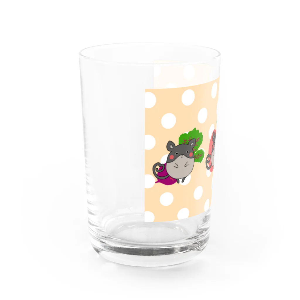 なちゅの小屋のどんぐりくんアイテム Water Glass :left