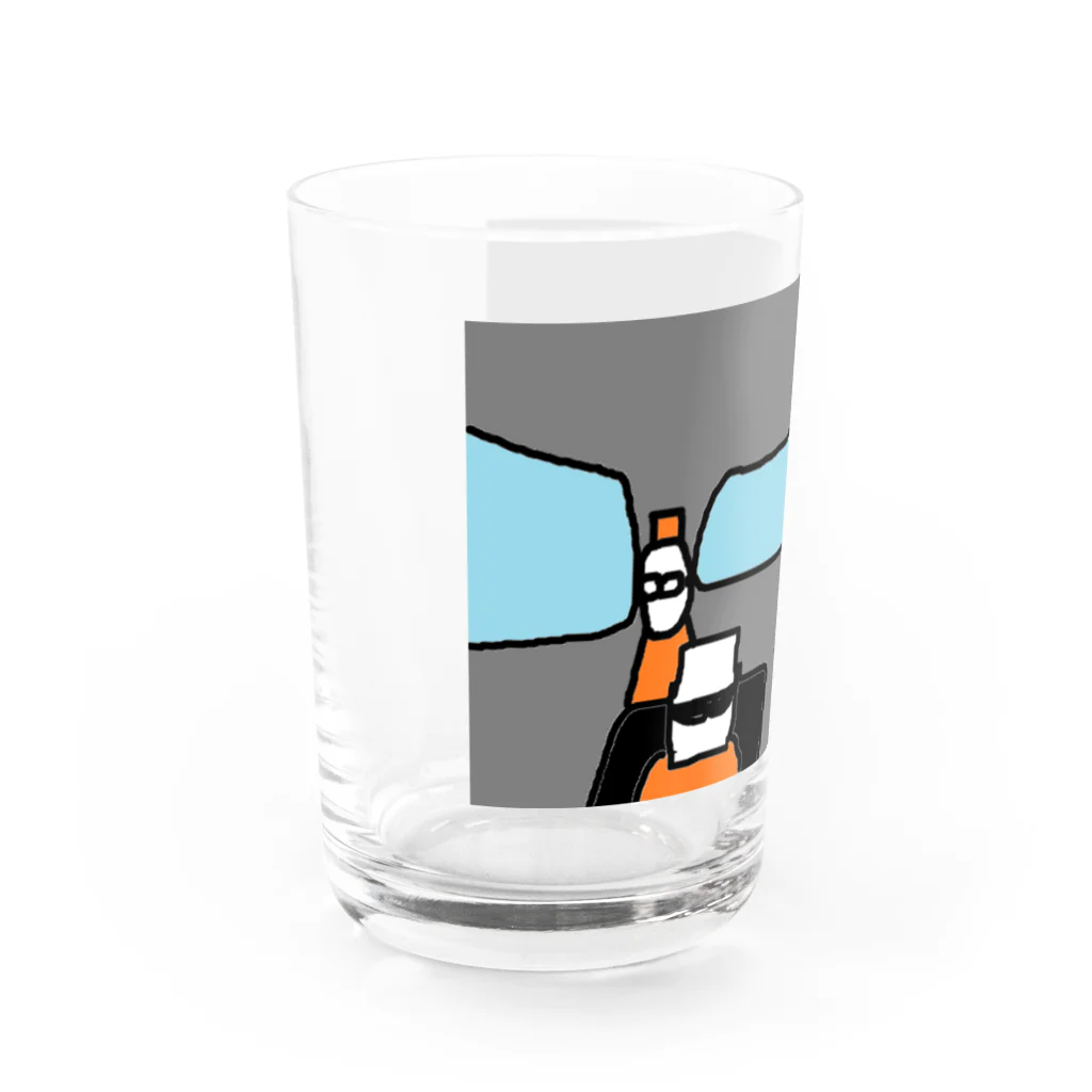 Ｐ国公式ギフトショップのTheピースト Water Glass :left