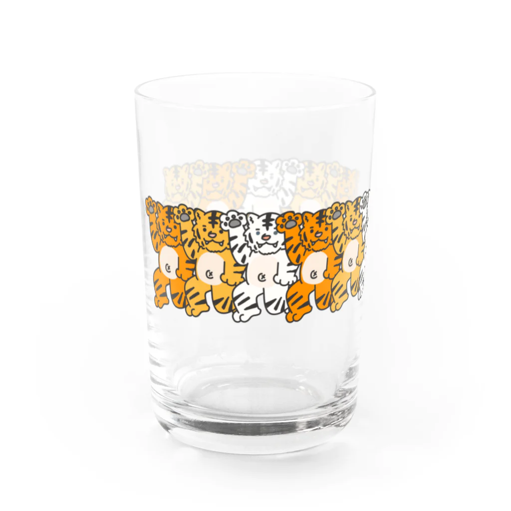 よもぎたけのこのトラトラ兄弟 Water Glass :left