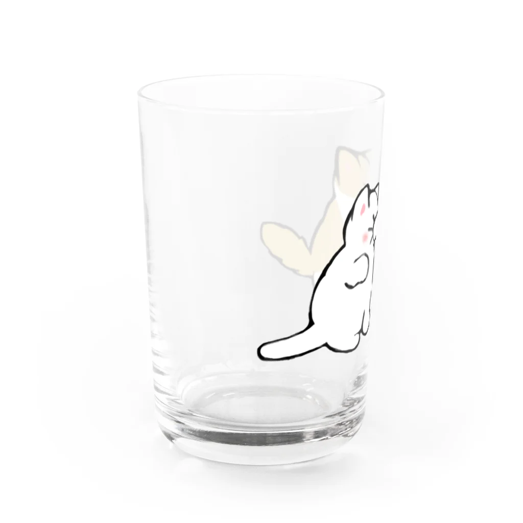 ふわにゃんshopの先手必勝 Water Glass :left