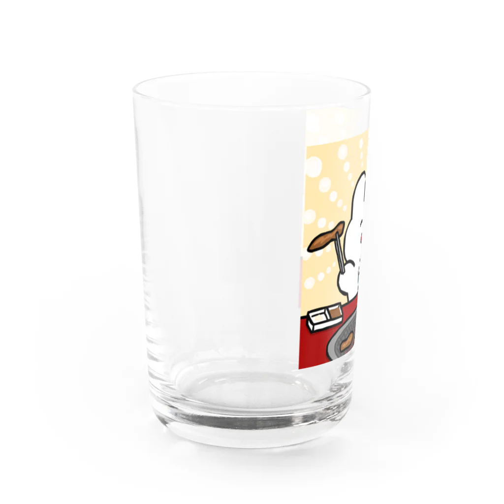 うさぎのおみせやさんの人のお金で焼肉が食べたい Water Glass :left