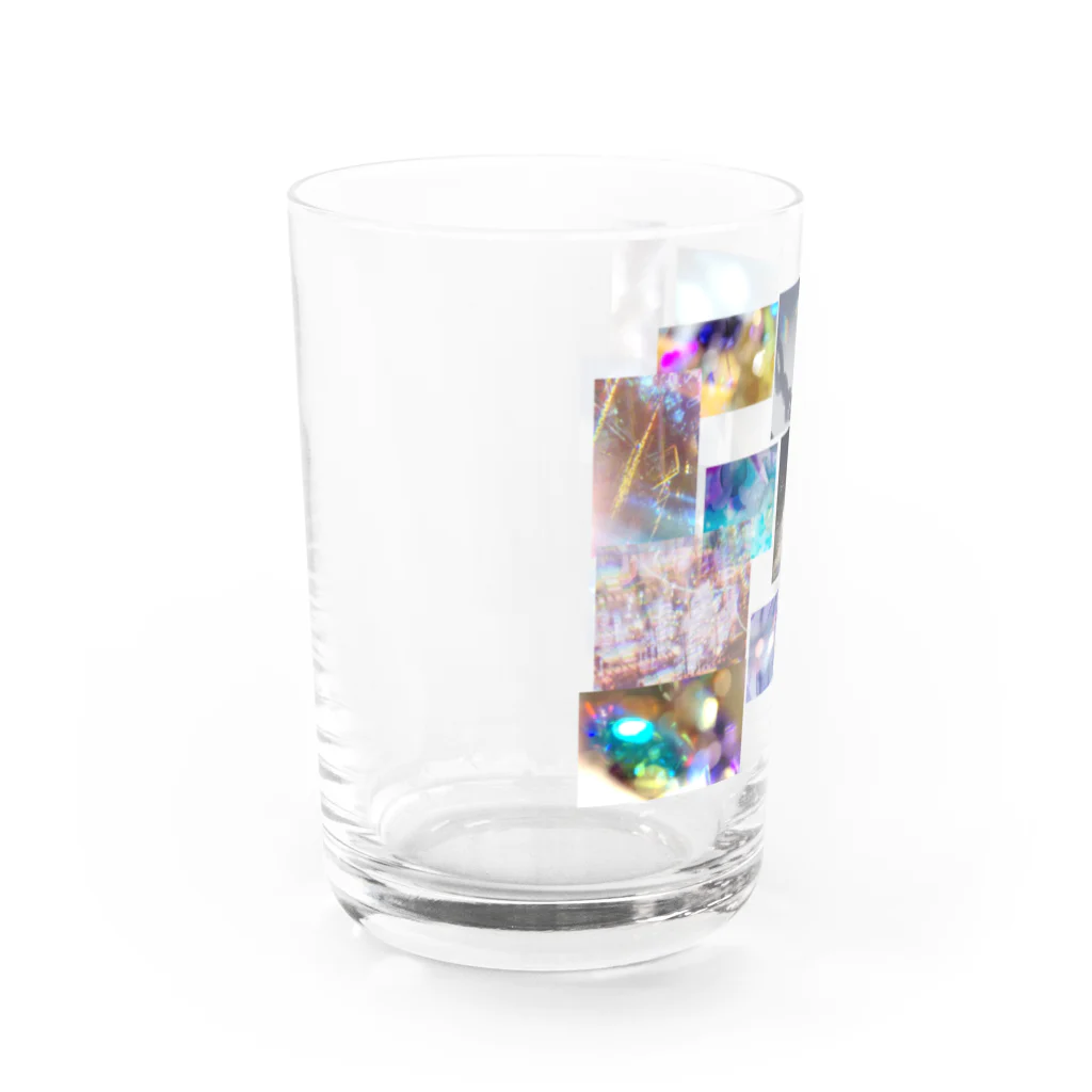 ざっか 夜光昼夢の#乱反射は鬱に効く Water Glass :left