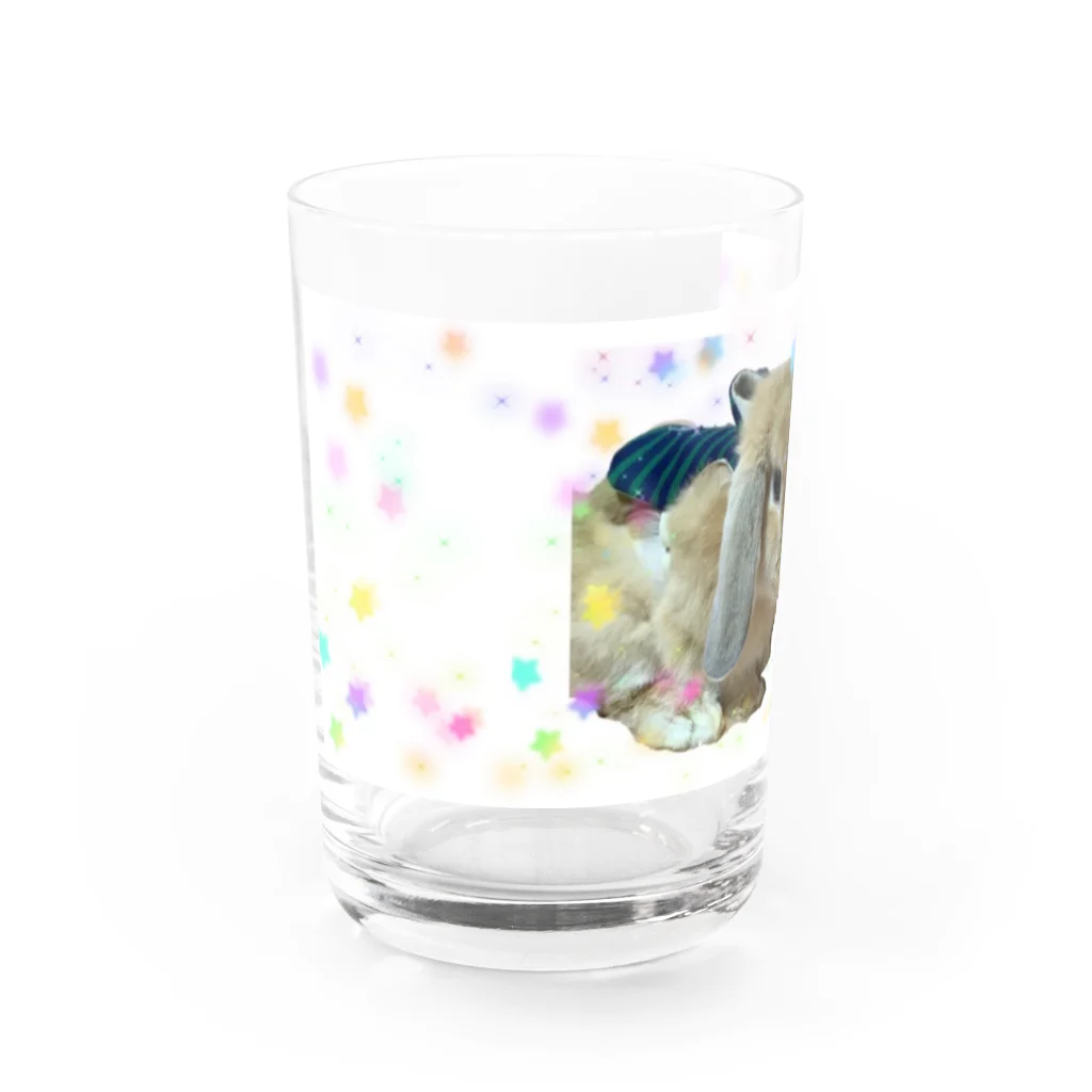 ぱんちまみれの日々のSTAR☆ぱんち Water Glass :left