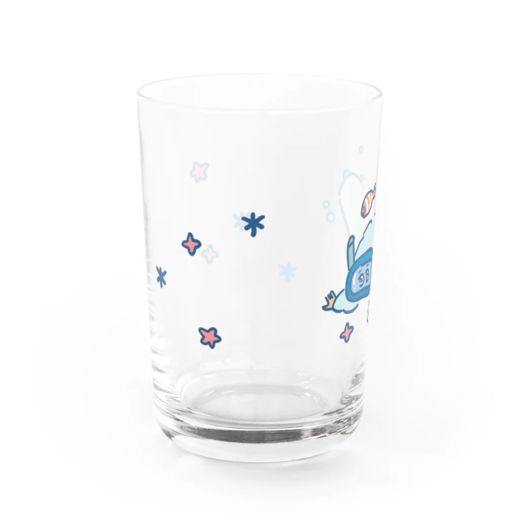 oyspe and ahoy!のすいすい夏だ！のイェテイだ！ Water Glass :left