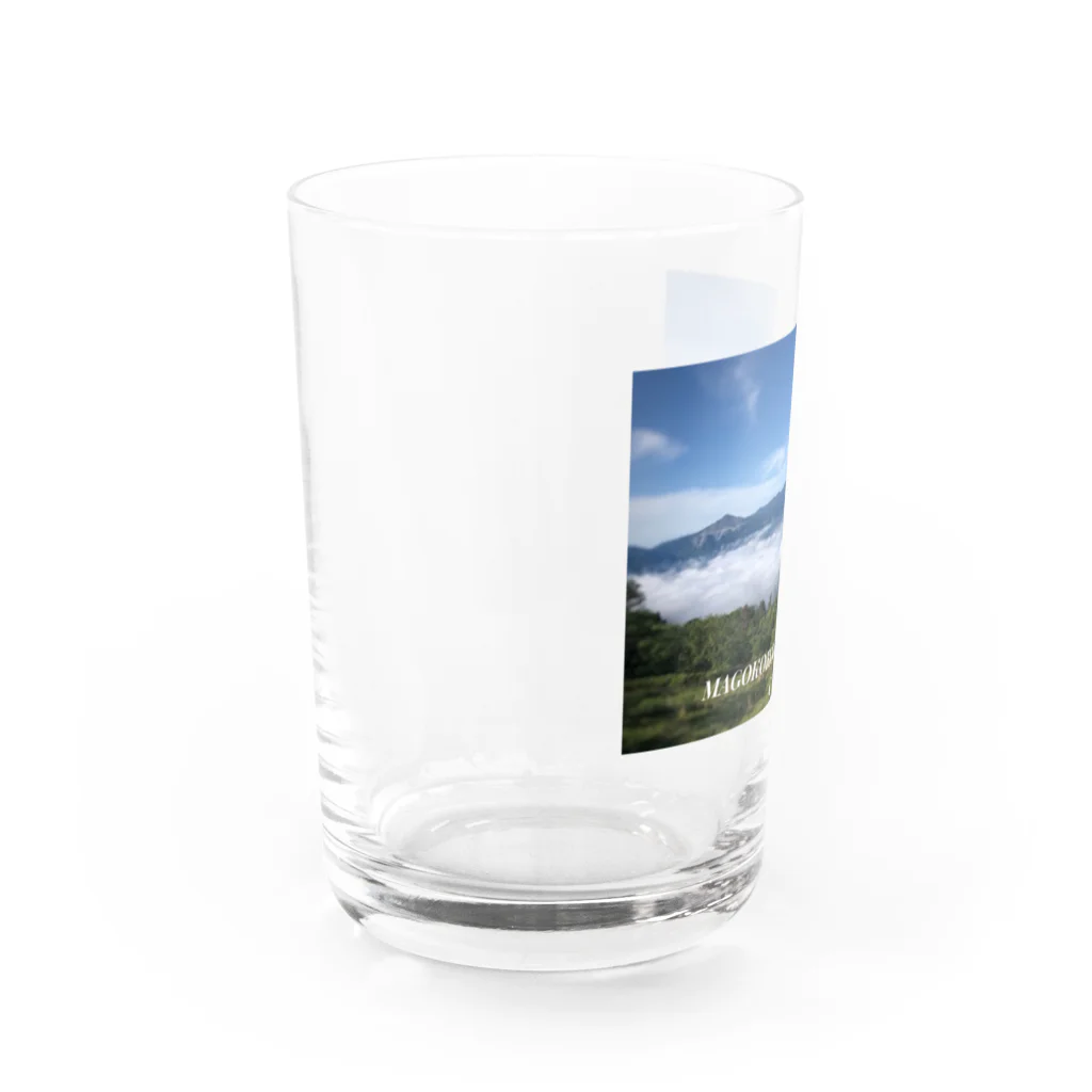 MAGOKORO CREATORS の「運命」〜雲海〜 Water Glass :left