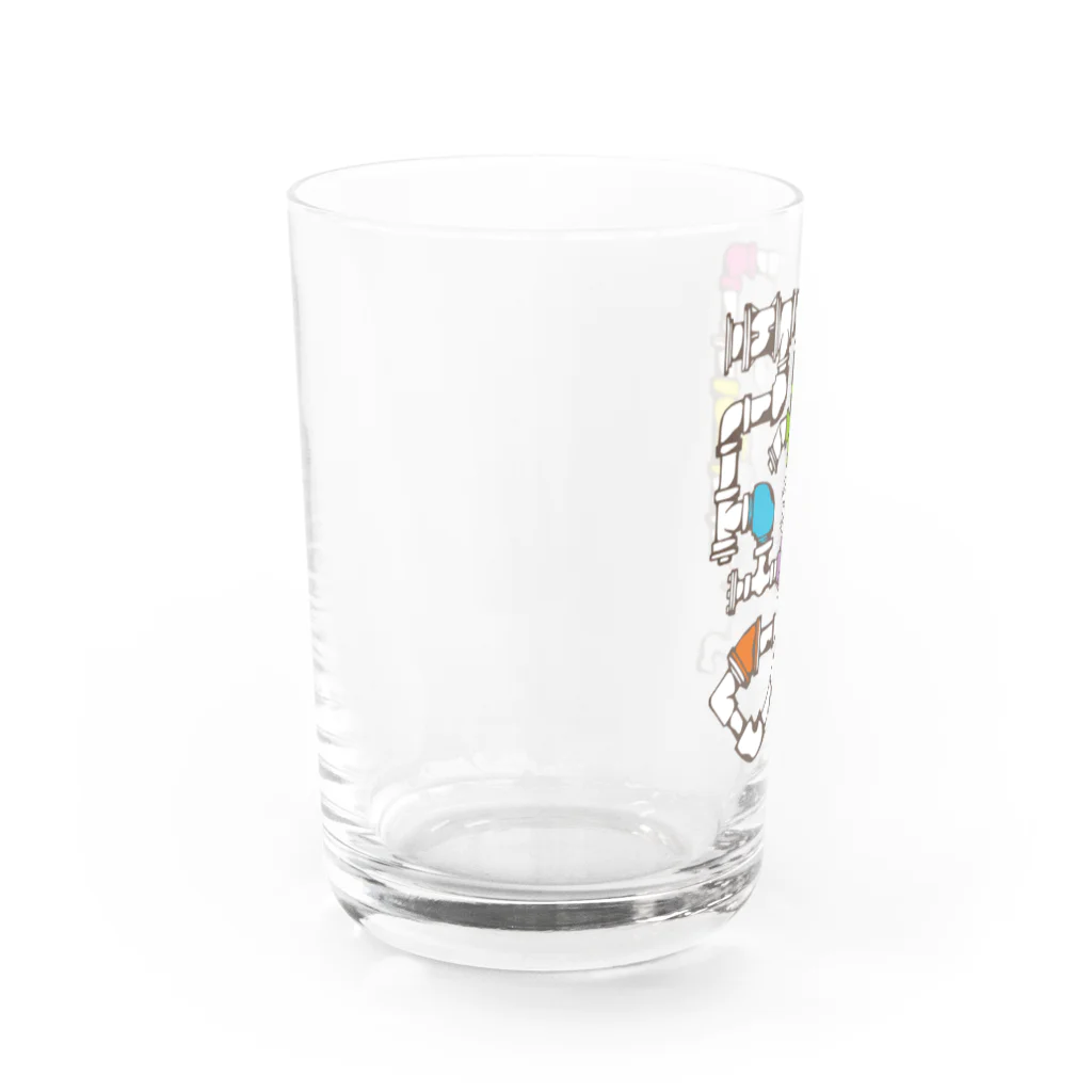 WINKの水道管Ⅳcoll Water Glass :left