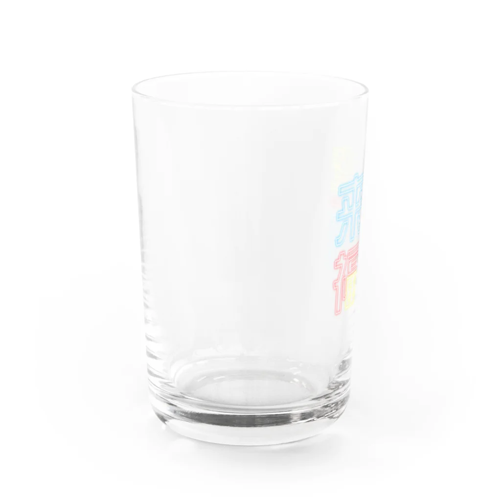 うらめし屋　のニュー笑門 Water Glass :left