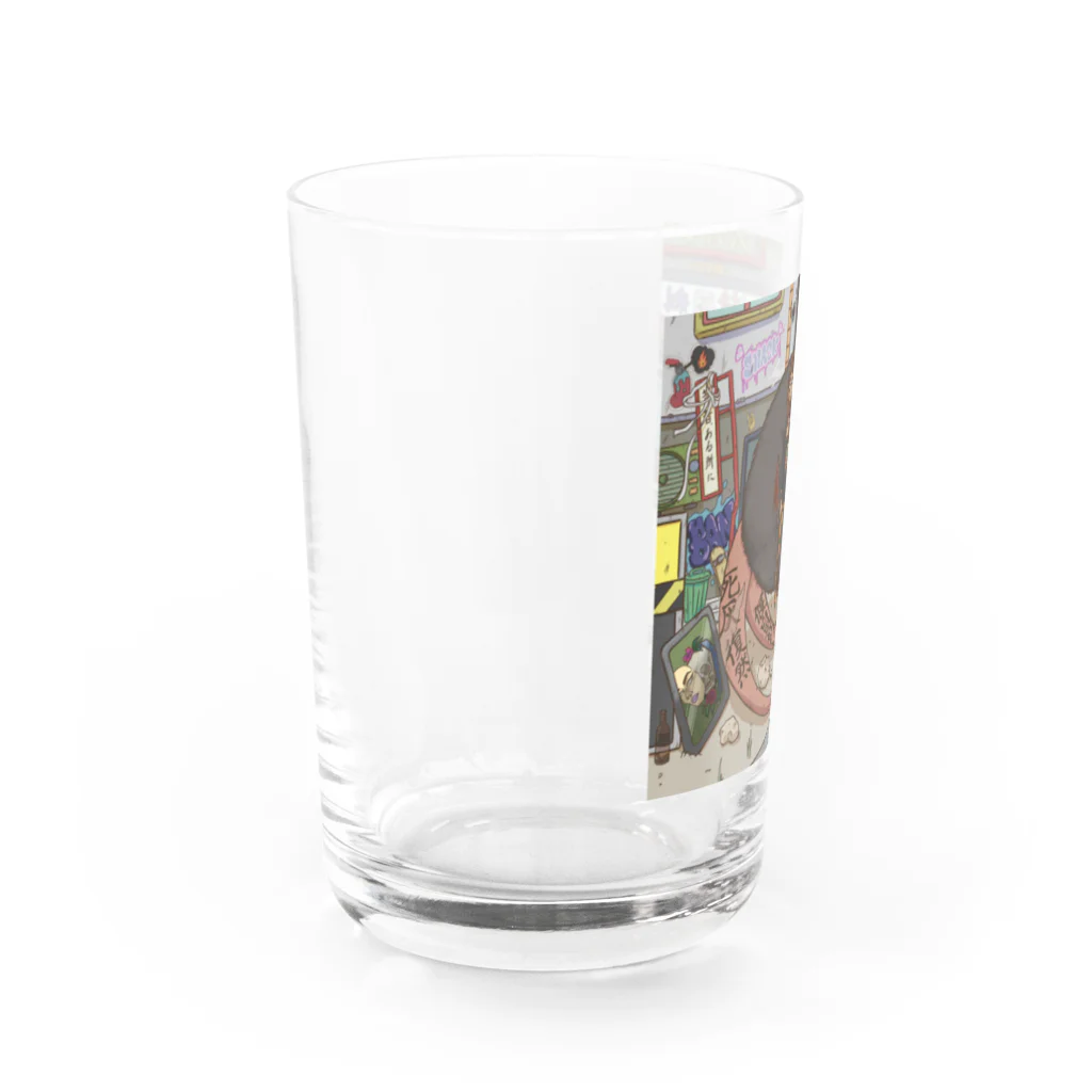 BUDDHA＿WORDの鼠 Water Glass :left