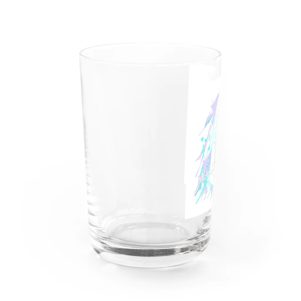 MALLIKA-ヴァイオリンと歌うSHOP-のMALLIKAオリジナルイラスト Water Glass :left