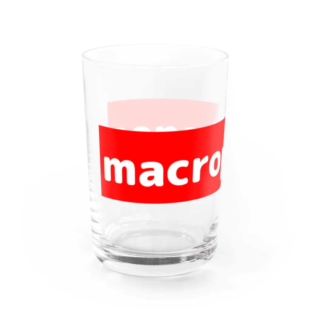 十織のお店のmacrophages Water Glass :left