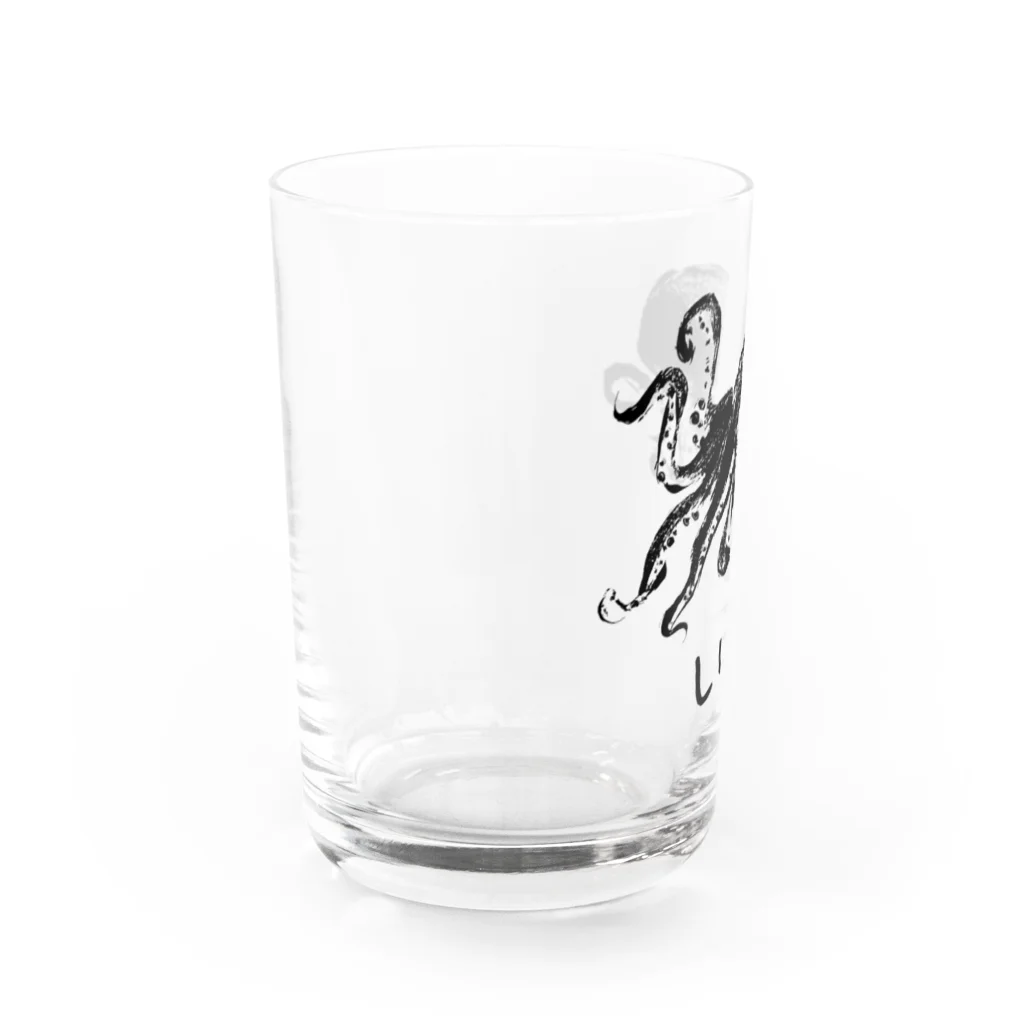 chicodeza by suzuriのいか？？ Water Glass :left