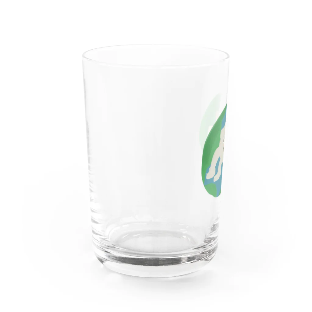 けちゃっぷごはんのお店のオンリーニャン Water Glass :left