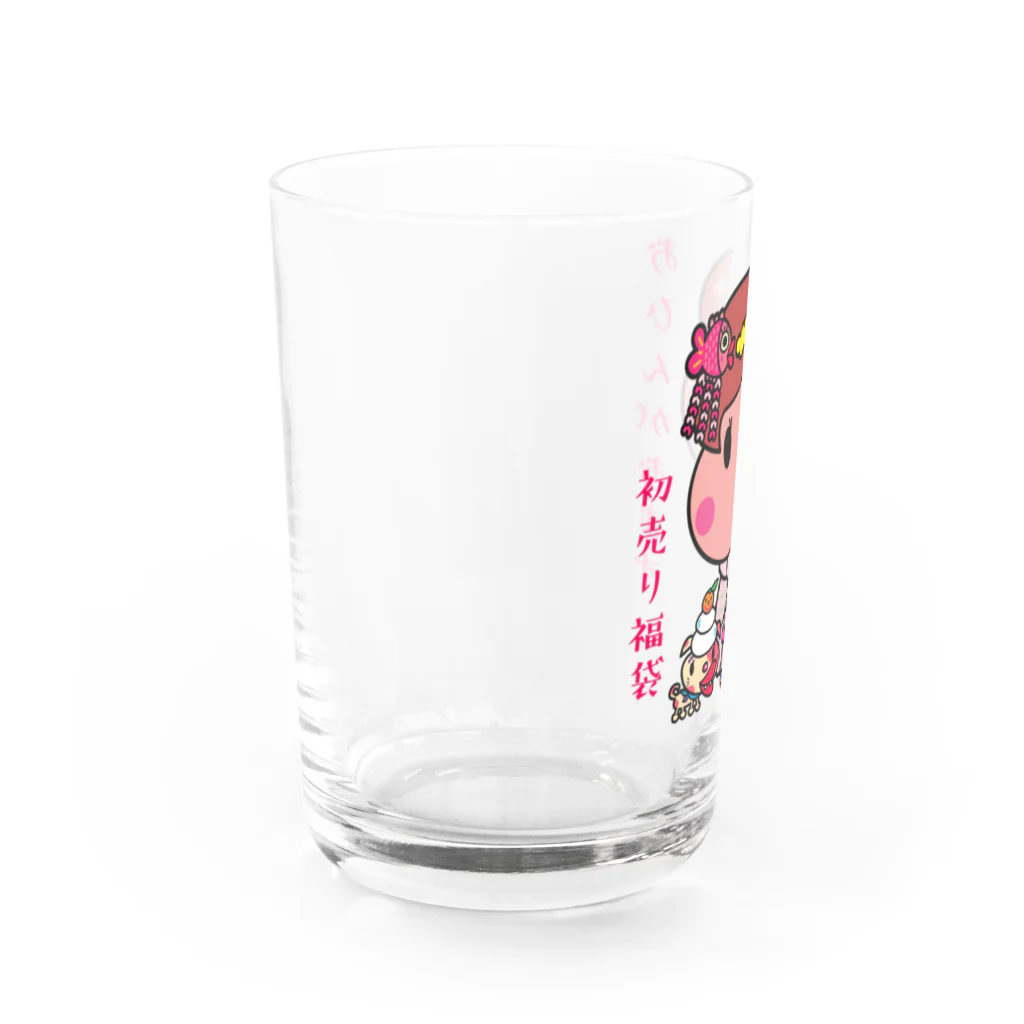 ドレメヒロコのおひんちゃん Water Glass :left