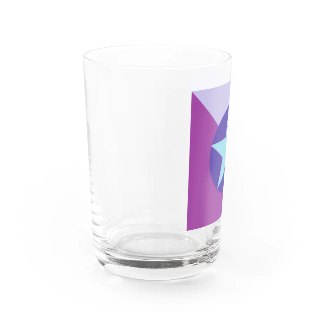 みょん-みょんのキラッキラの流れ星５ｋ Water Glass :left