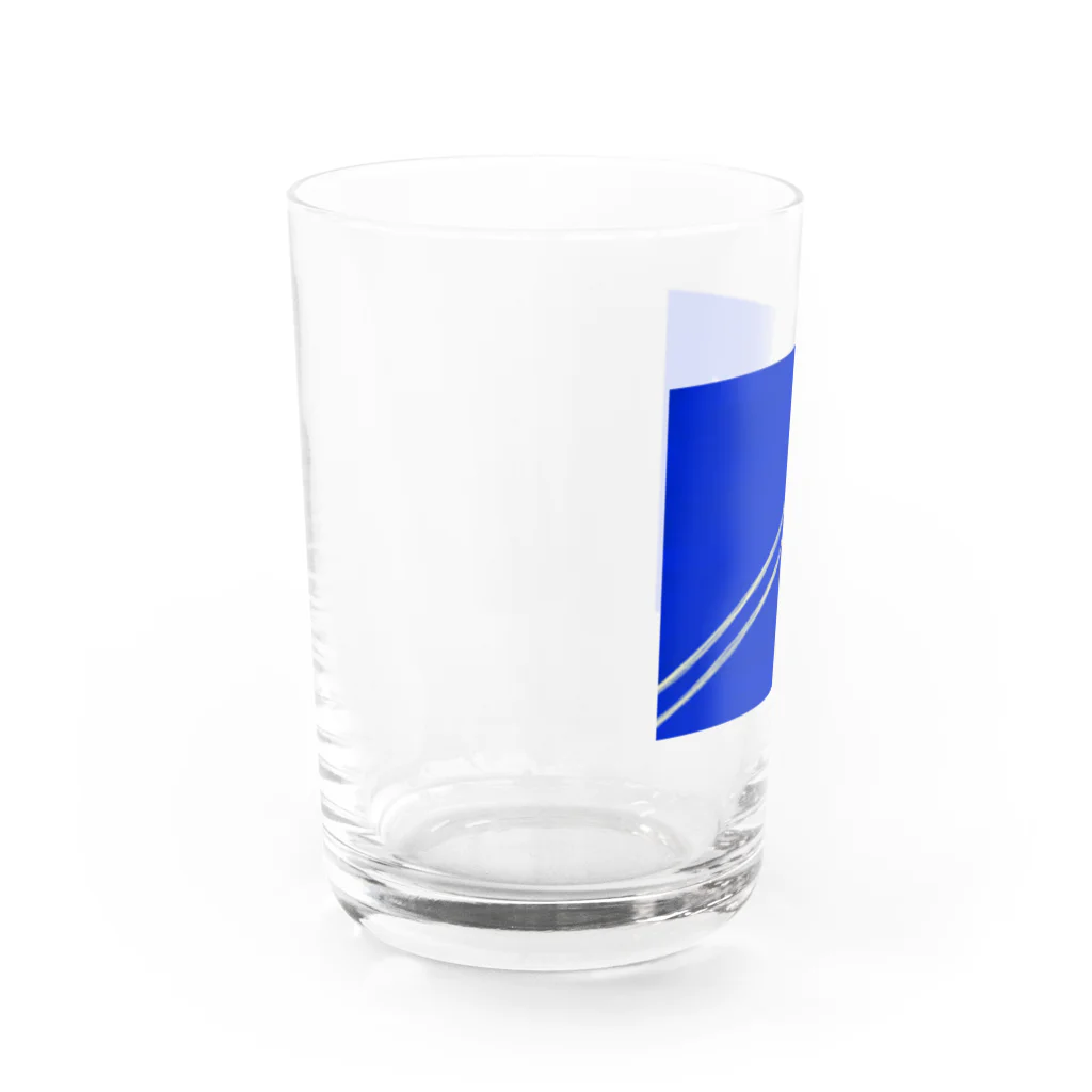 heyhhの飛行機雲 Water Glass :left