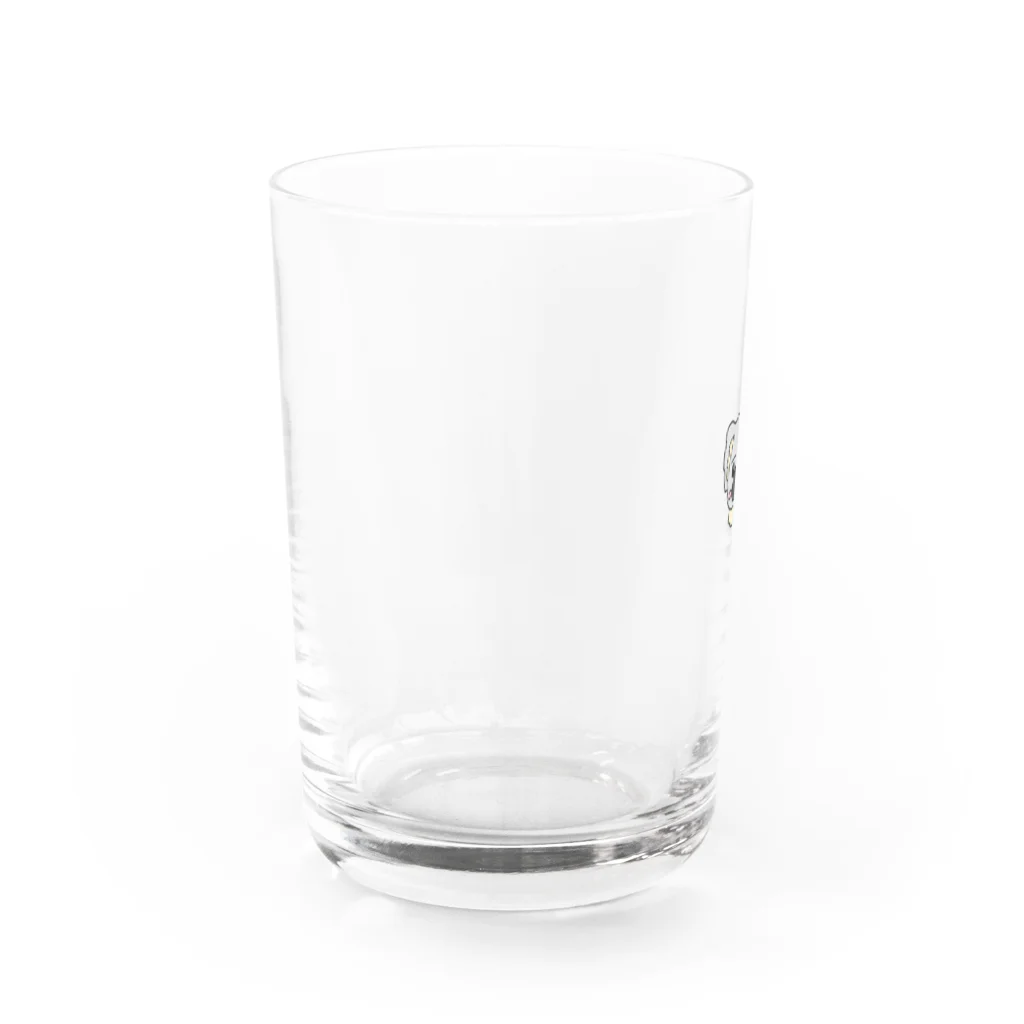 爆発ナポーのコアランド Water Glass :left