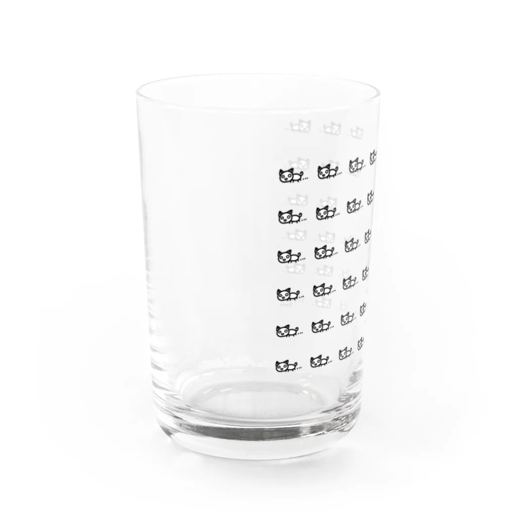 のほほん屋のにゃーたちゃん柄 Water Glass :left