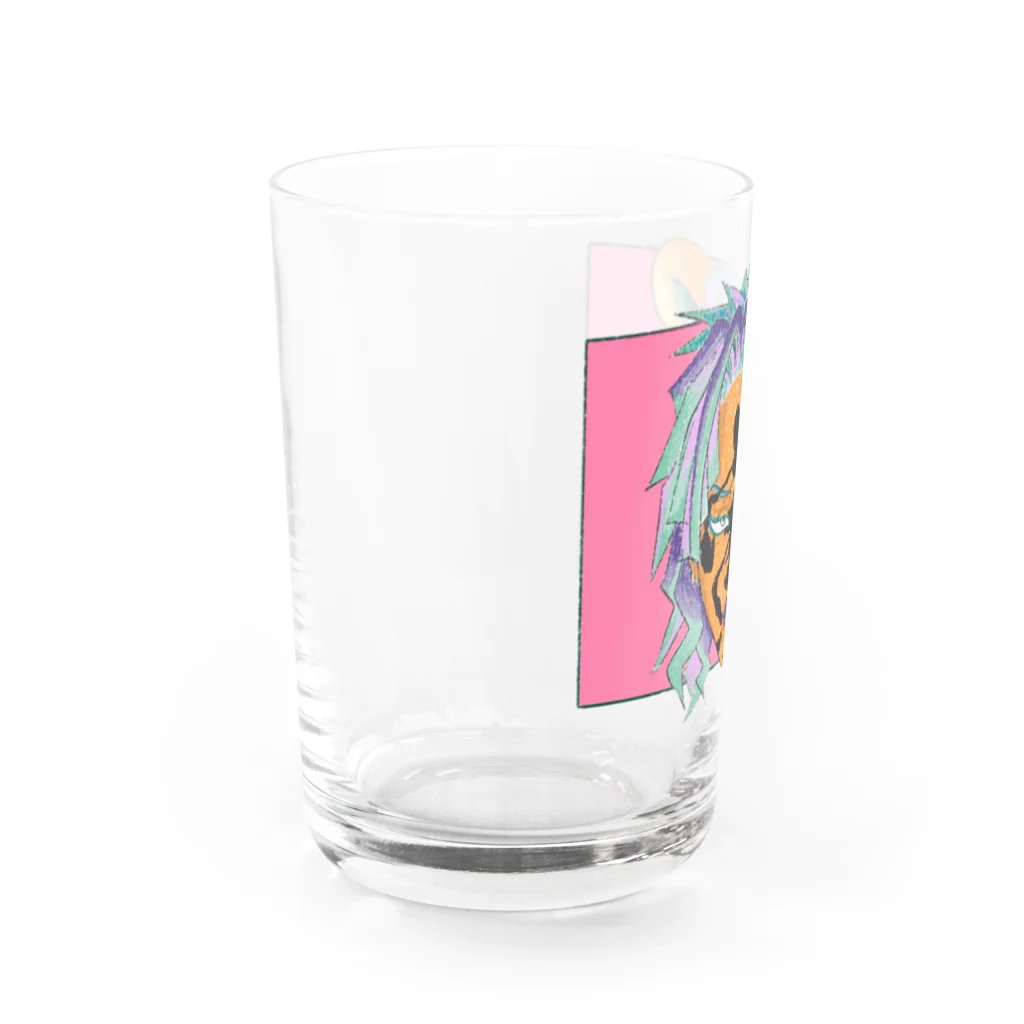 さかいの高待遇コウTigerくん Water Glass :left