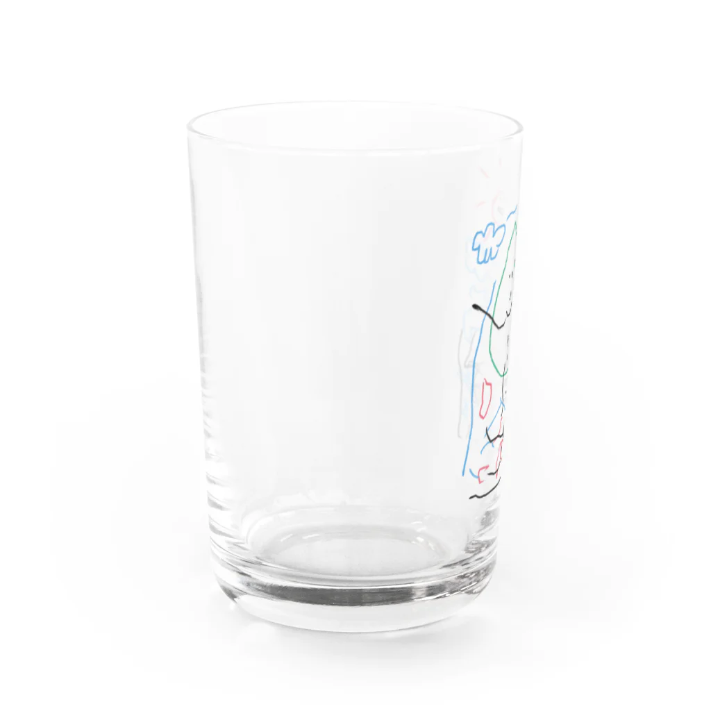 すみかわ＄てっぺいのおかだ家 Water Glass :left