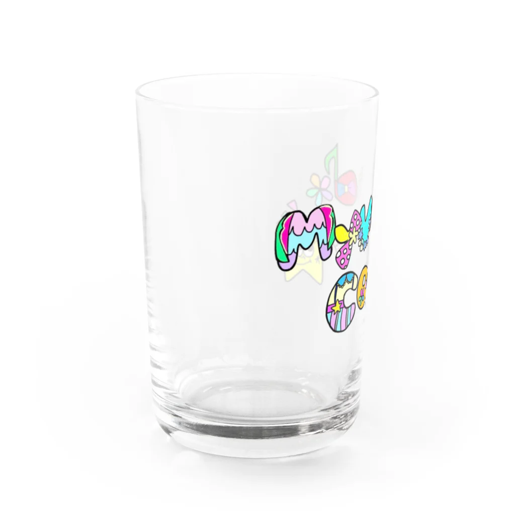 みゅん♪*shopのみゅんcolorグッズ Water Glass :left